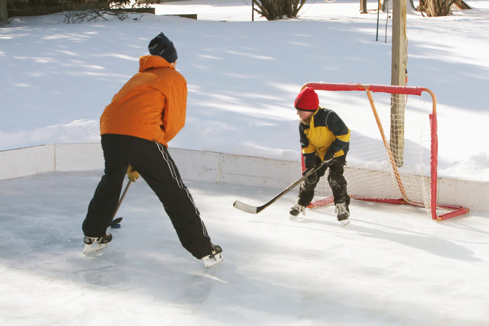 How To Build Your Own Outdoor Ice Rink A StepbyStep Guide Flash Puck
